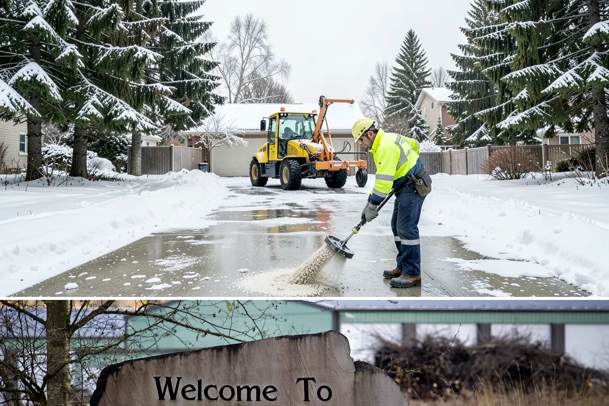 Walk-Behind Snow Blowing in Buckley, Pierce County, WA - Walk-behind blowing is essential for pedestrian safety throughout the December-to-February snow window.