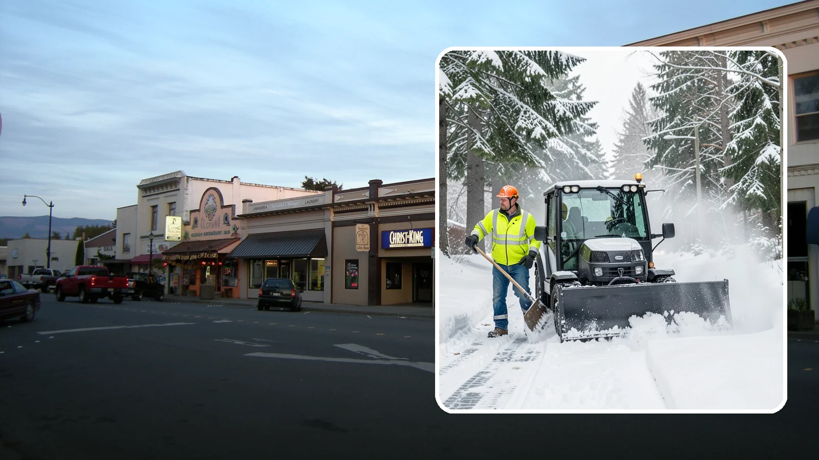 Walk-Behind Snow Blowing in Burlington, Skagit County, WA - Our walk-behind blowers handle sidewalks, entryways, and tight spaces where precision matters most.