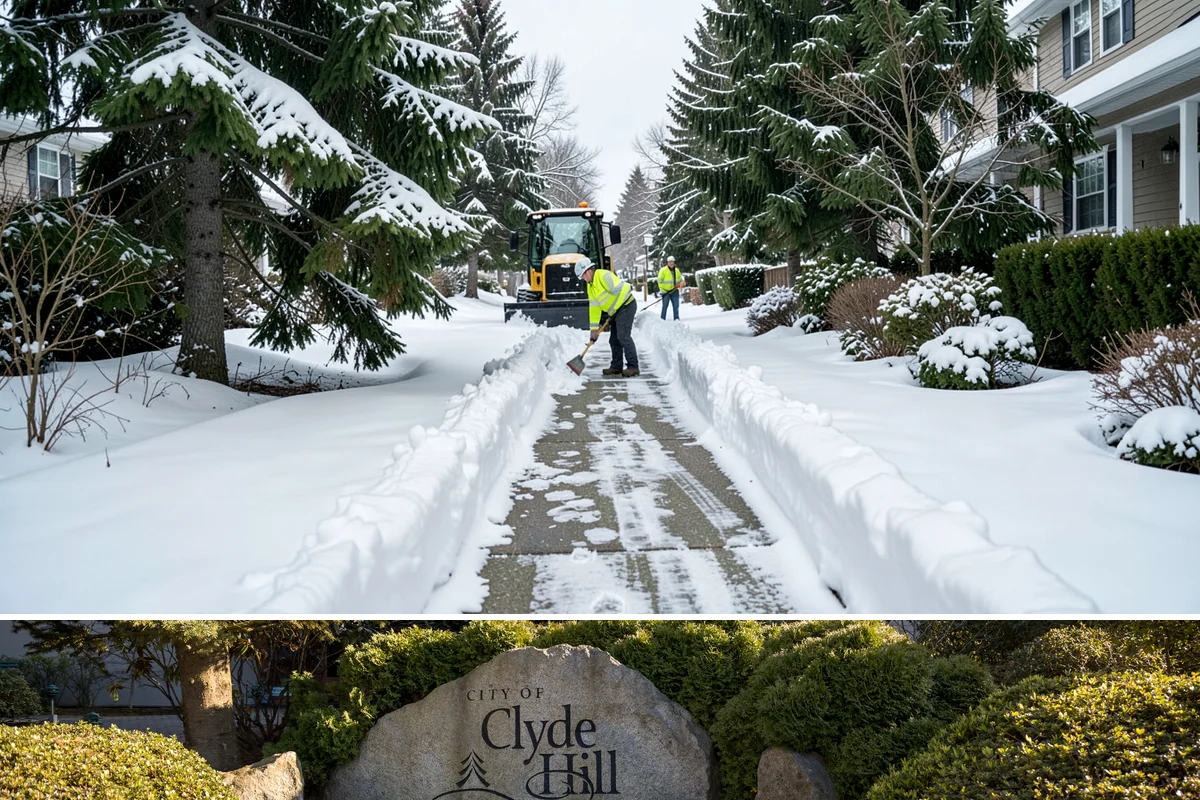 Walk-Behind Snow Blowing in Clyde Hill, King County, WA - Walk-behind blowing is essential for pedestrian safety throughout the December-to-February snow window.