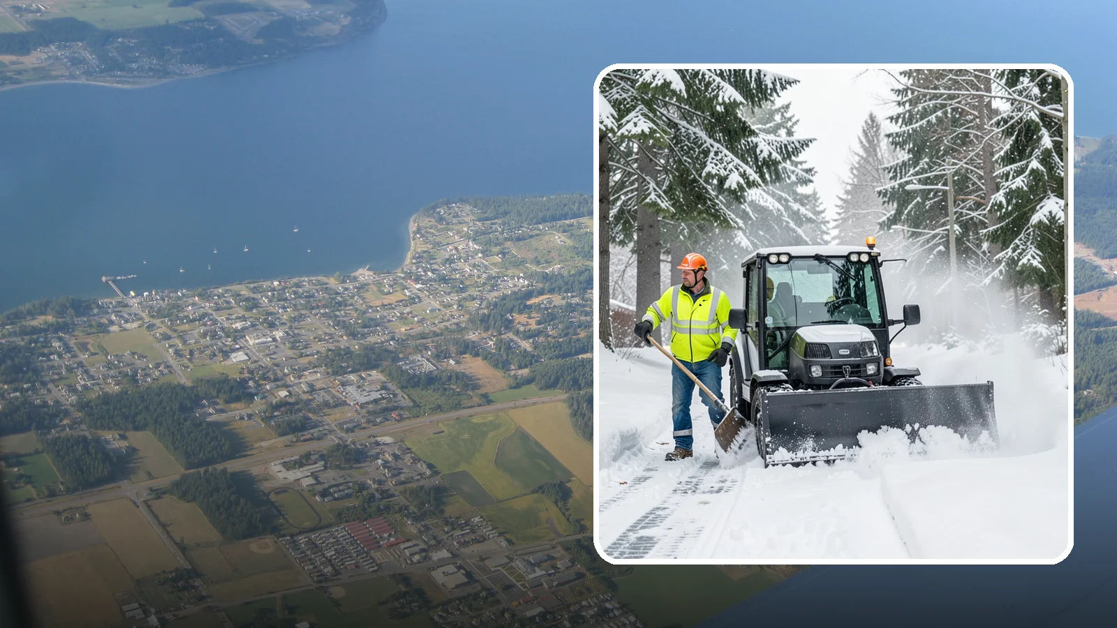 Walk-Behind Snow Blowing in Coupeville, Island County, WA - Our walk-behind blowers handle sidewalks, entryways, and tight spaces where precision matters most.