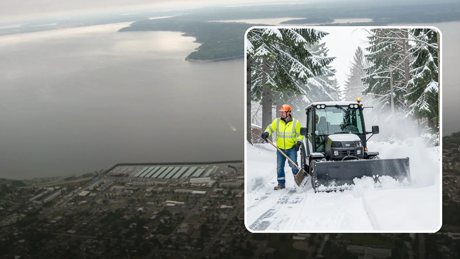 Walk-Behind Snow Blowing in Des Moines, King County, WA - Our walk-behind blowers handle sidewalks, entryways, and tight spaces where precision matters most.