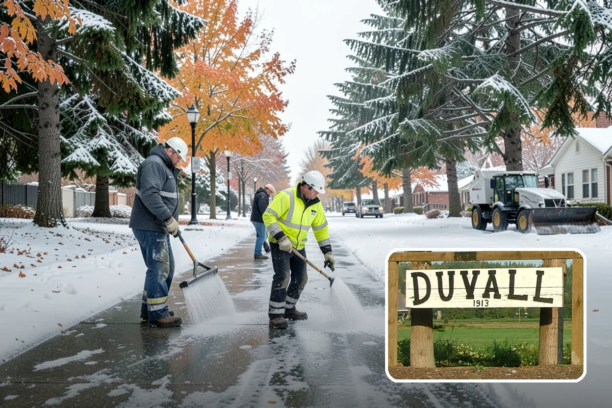 Walk-Behind Snow Blowing in Duvall, King County, WA - Precise clearing of sidewalks and entries