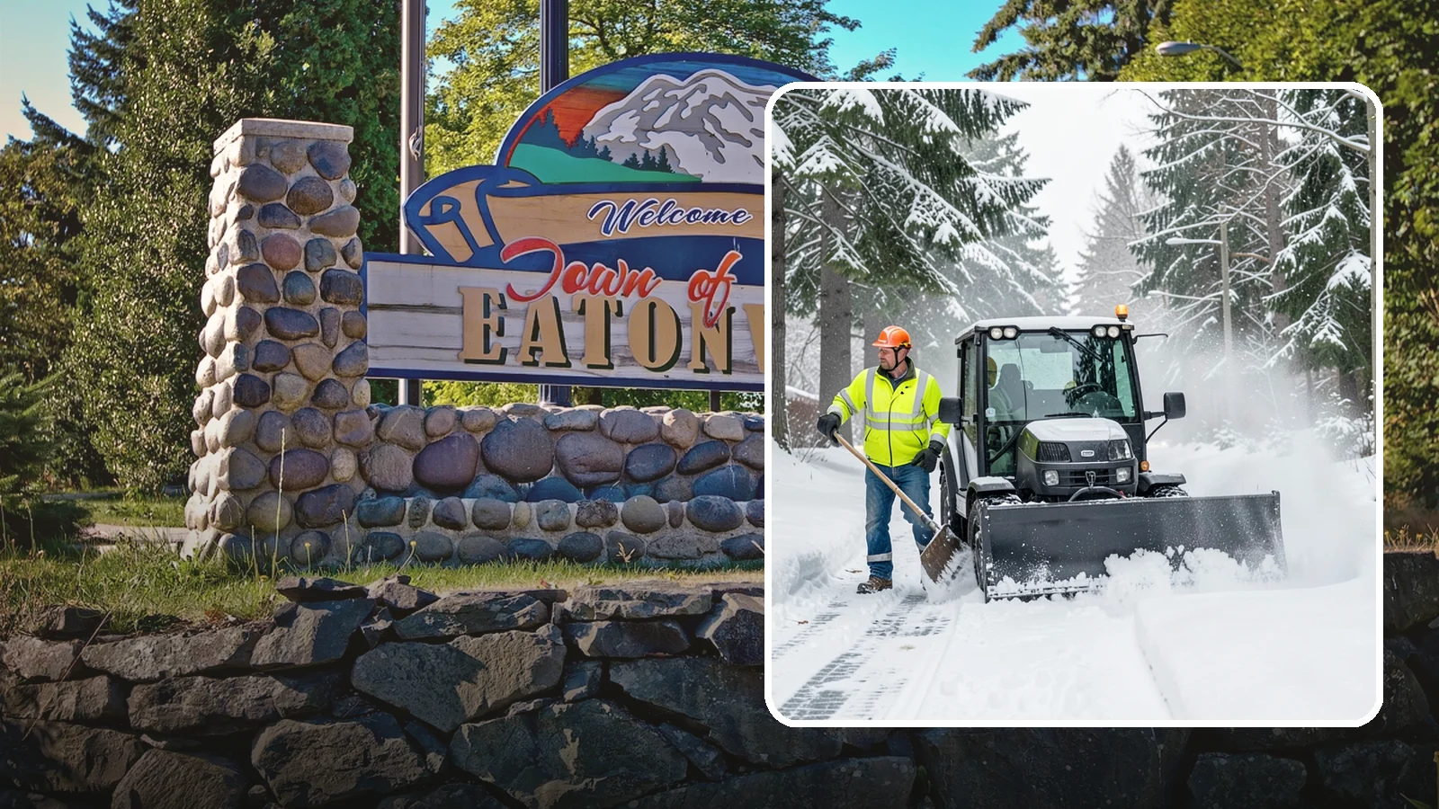 Walk-Behind Snow Blowing in Eatonville, Pierce County, WA - Our walk-behind blowers handle sidewalks, entryways, and tight spaces where precision matters most.