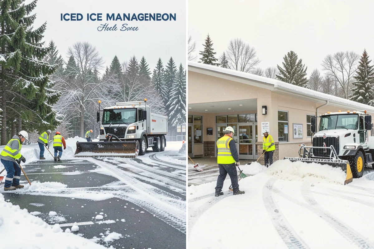 Walk-Behind Snow Blowing in Eatonville, Pierce County, WA - Map pedestrian routes and priority entries