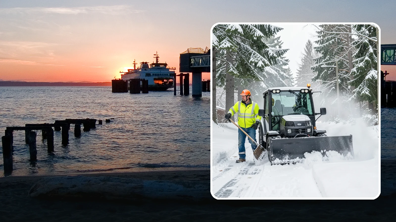 Walk-Behind Snow Blowing in Edmonds, Snohomish County, WA - Our walk-behind blowers handle sidewalks, entryways, and tight spaces where precision matters most.