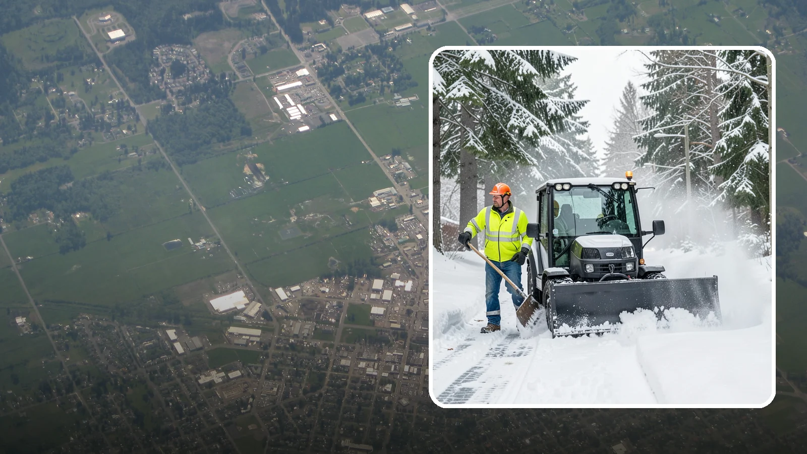 Walk-Behind Snow Blowing in Enumclaw, King County, WA - Our walk-behind blowers handle sidewalks, entryways, and tight spaces where precision matters most.