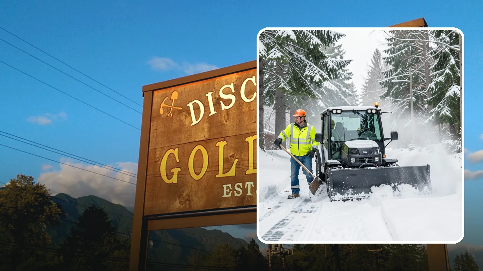 Walk-Behind Snow Blowing in Gold Bar, Snohomish County, WA - Our walk-behind blowers handle sidewalks, entryways, and tight spaces where precision matters most.