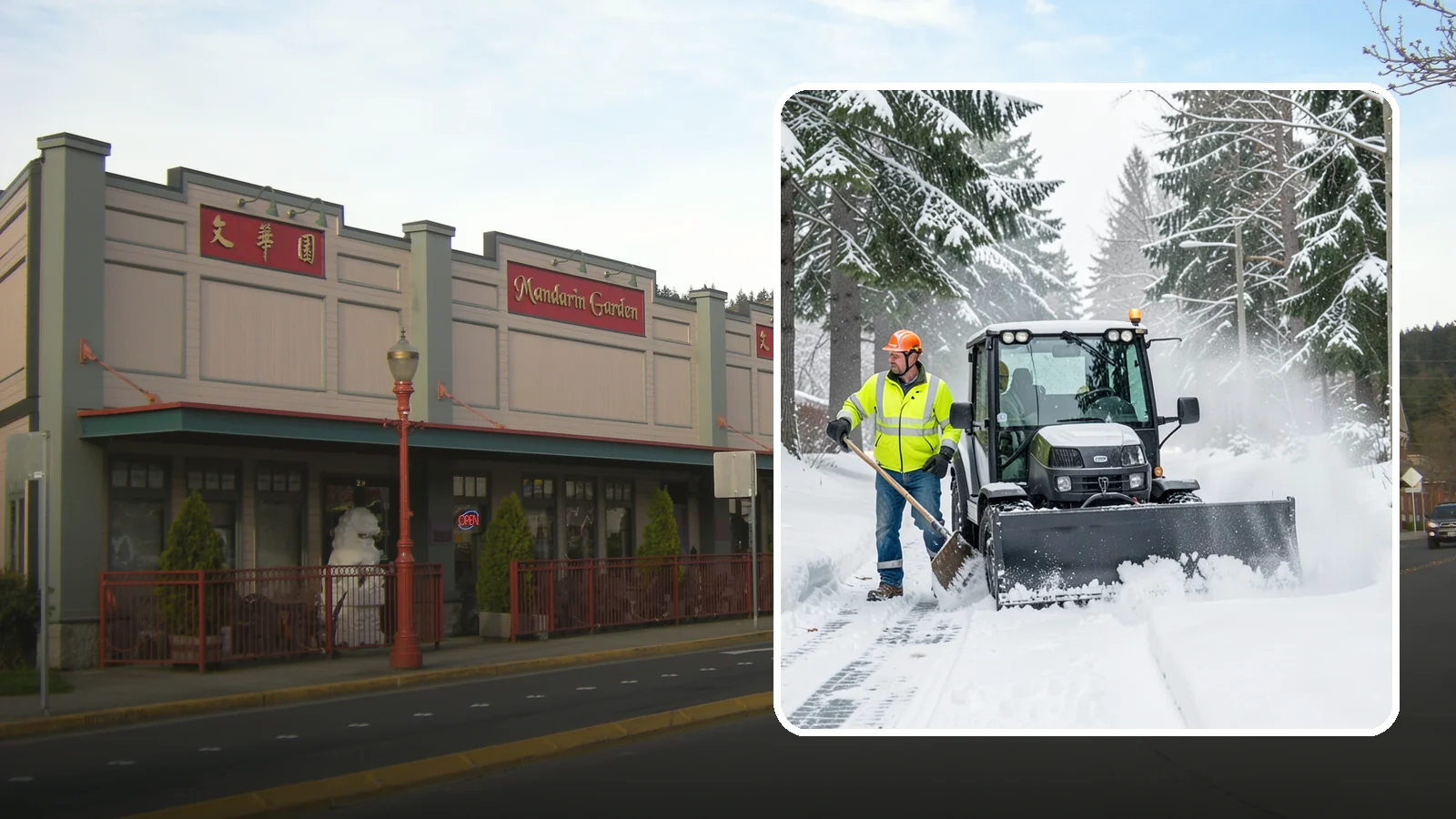 Walk-Behind Snow Blowing in Issaquah, King County, WA - Our walk-behind blowers handle sidewalks, entryways, and tight spaces where precision matters most.