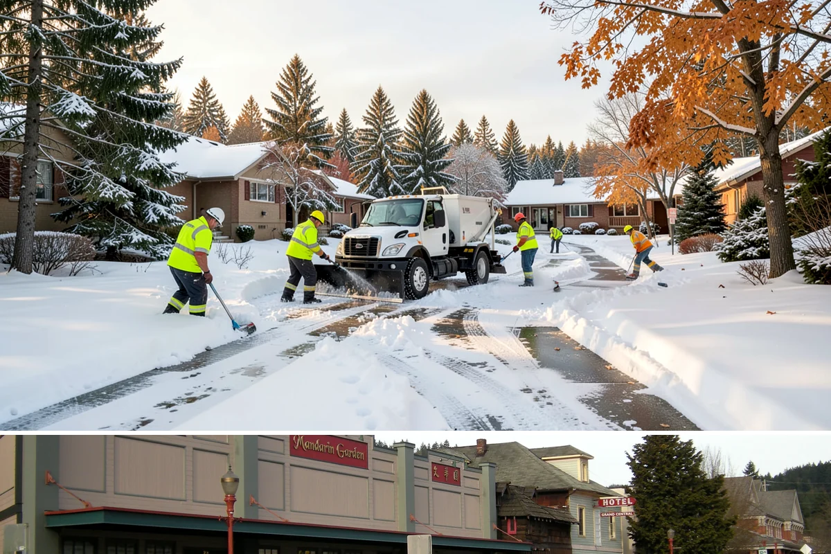 Walk-Behind Snow Blowing in Issaquah, King County, WA - Walk-behind blowing is essential for pedestrian safety throughout the December-to-February snow window.