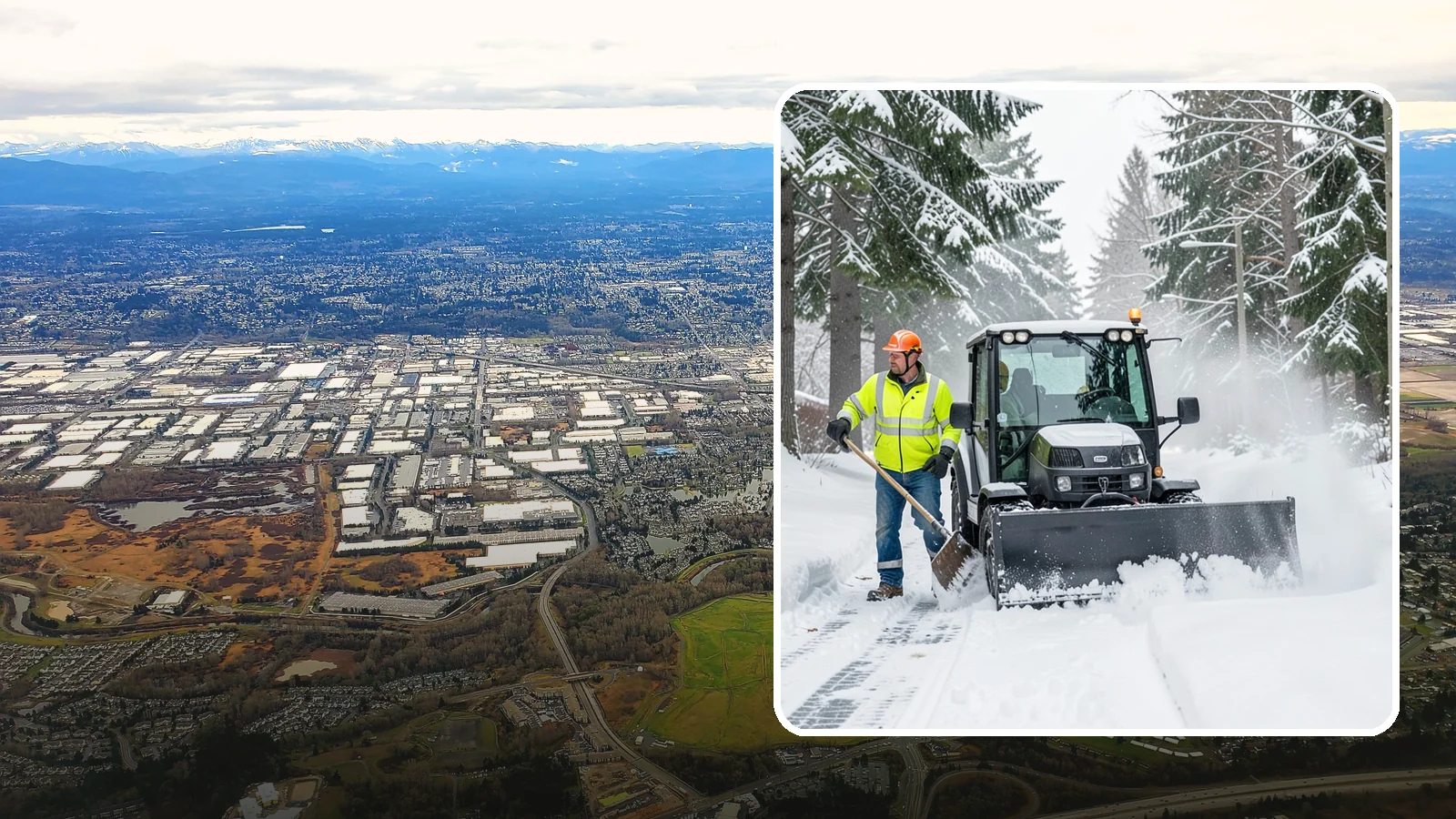 Walk-Behind Snow Blowing in Kent, King County, WA - Our walk-behind blowers handle sidewalks, entryways, and tight spaces where precision matters most.