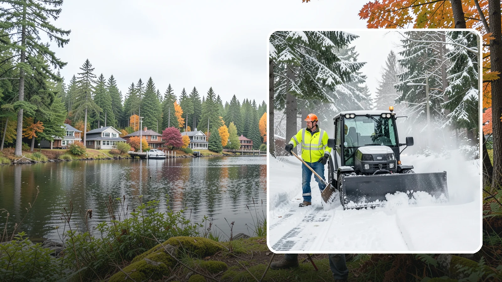 Walk-Behind Snow Blowing in La Conner, Skagit County, WA - Our walk-behind blowers handle sidewalks, entryways, and tight spaces where precision matters most.