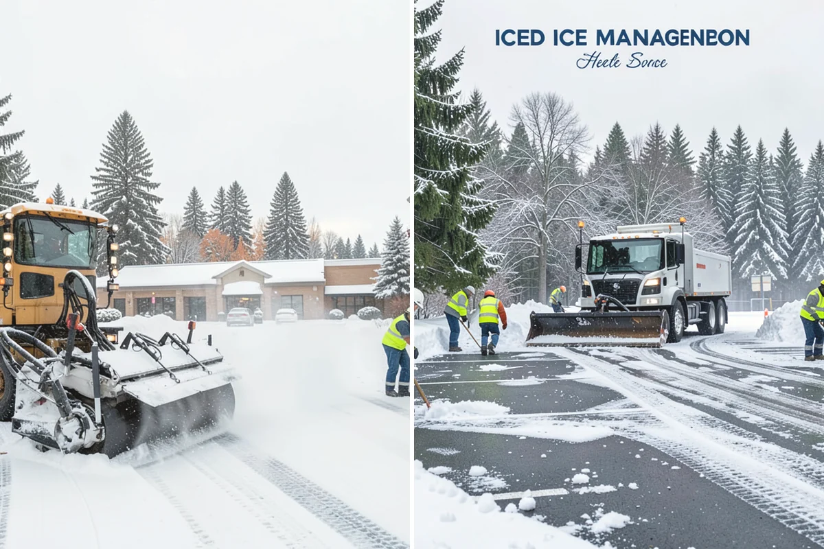 Walk-Behind Snow Blowing in La Conner, Skagit County, WA - Map pedestrian routes and priority entries