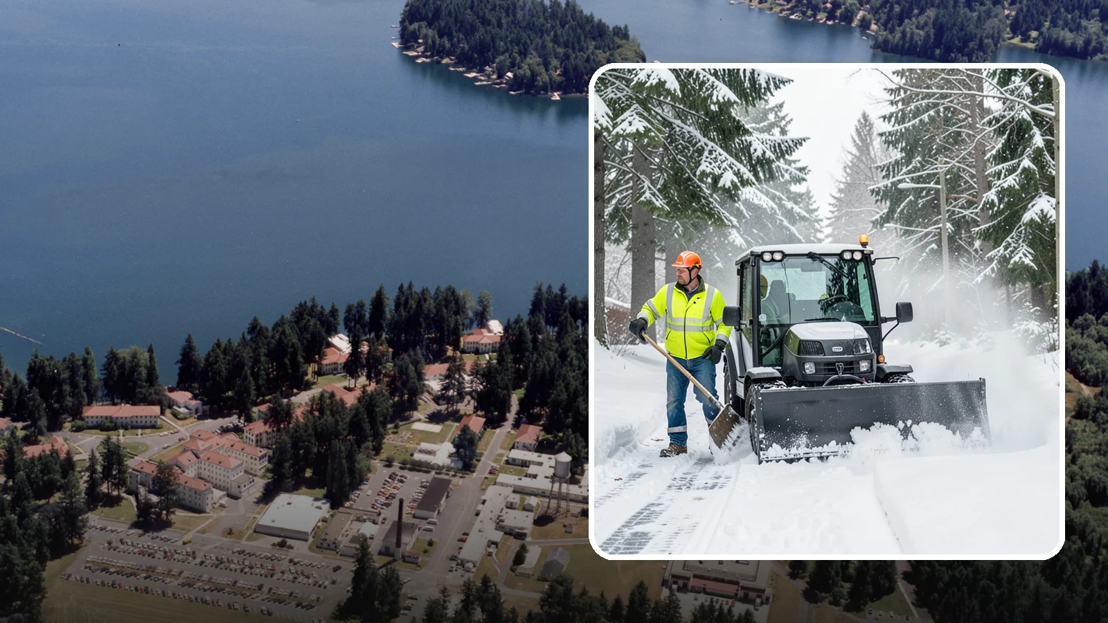 Walk-Behind Snow Blowing in Lakewood, Pierce County, WA - Our walk-behind blowers handle sidewalks, entryways, and tight spaces where precision matters most.