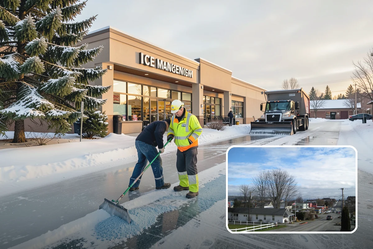 Walk-Behind Snow Blowing in Langley, Island County, WA - Precise clearing of sidewalks and entries