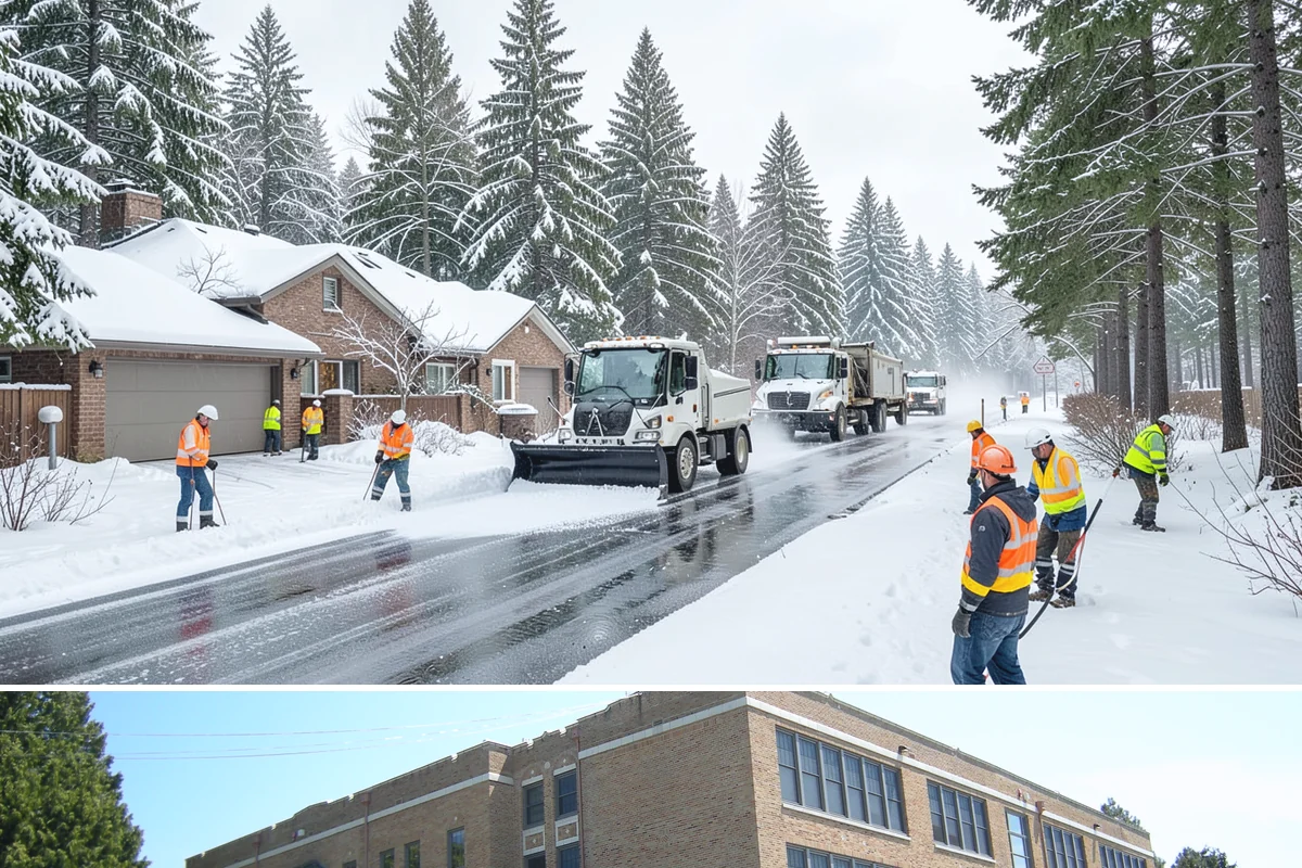Walk-Behind Snow Blowing in Maple Valley, King County, WA - Walk-behind blowing is essential for pedestrian safety throughout the December-to-February snow window.