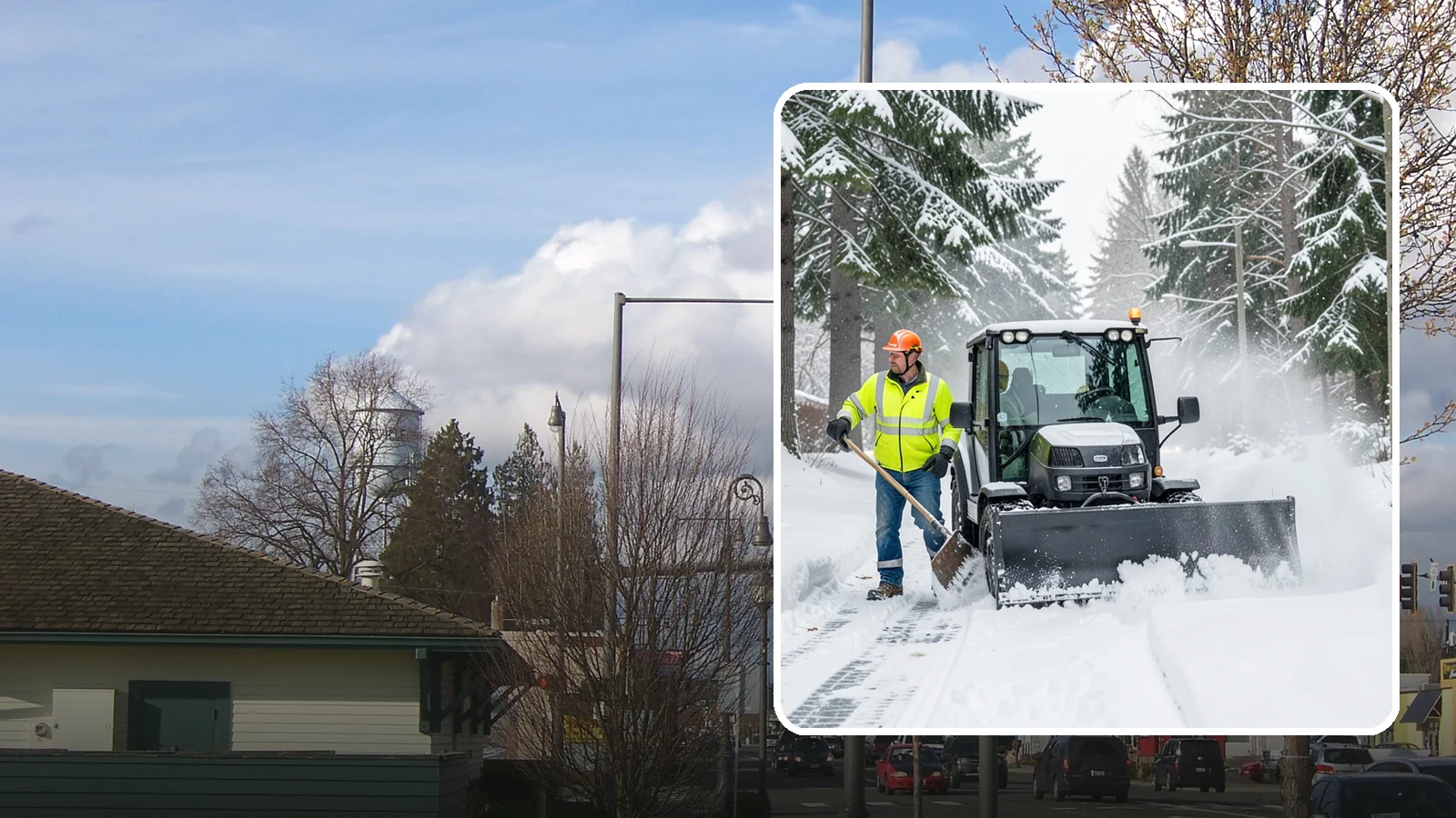 Walk-Behind Snow Blowing in Marysville, Snohomish County, WA - Our walk-behind blowers handle sidewalks, entryways, and tight spaces where precision matters most.