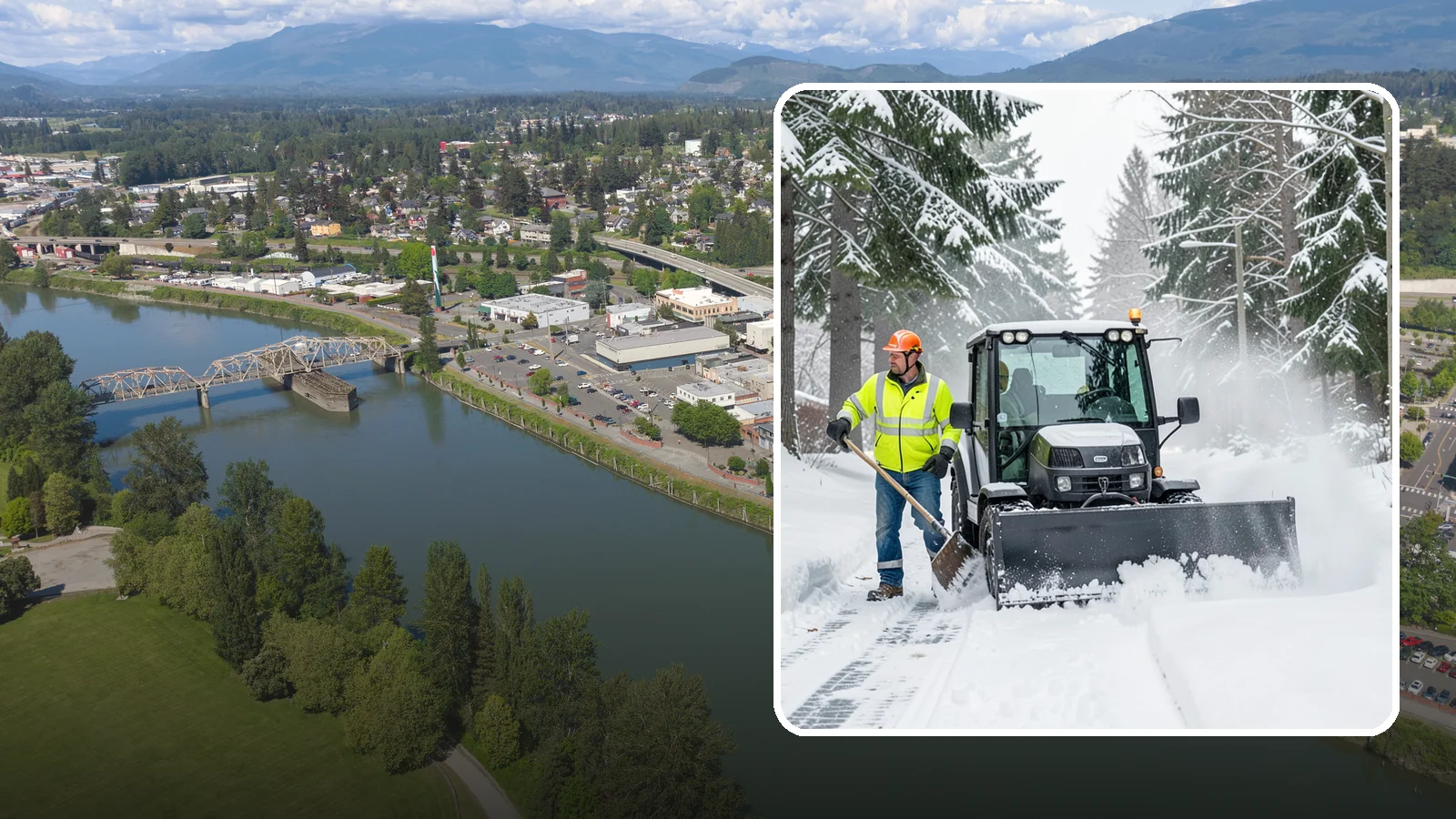 Walk-Behind Snow Blowing in Mount Vernon, Skagit County, WA - Our walk-behind blowers handle sidewalks, entryways, and tight spaces where precision matters most.