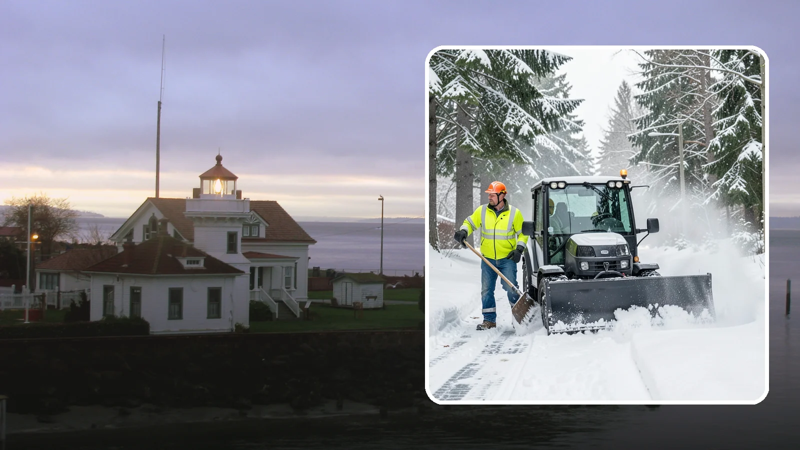 Walk-Behind Snow Blowing in Mukilteo, Snohomish County, WA - Our walk-behind blowers handle sidewalks, entryways, and tight spaces where precision matters most.