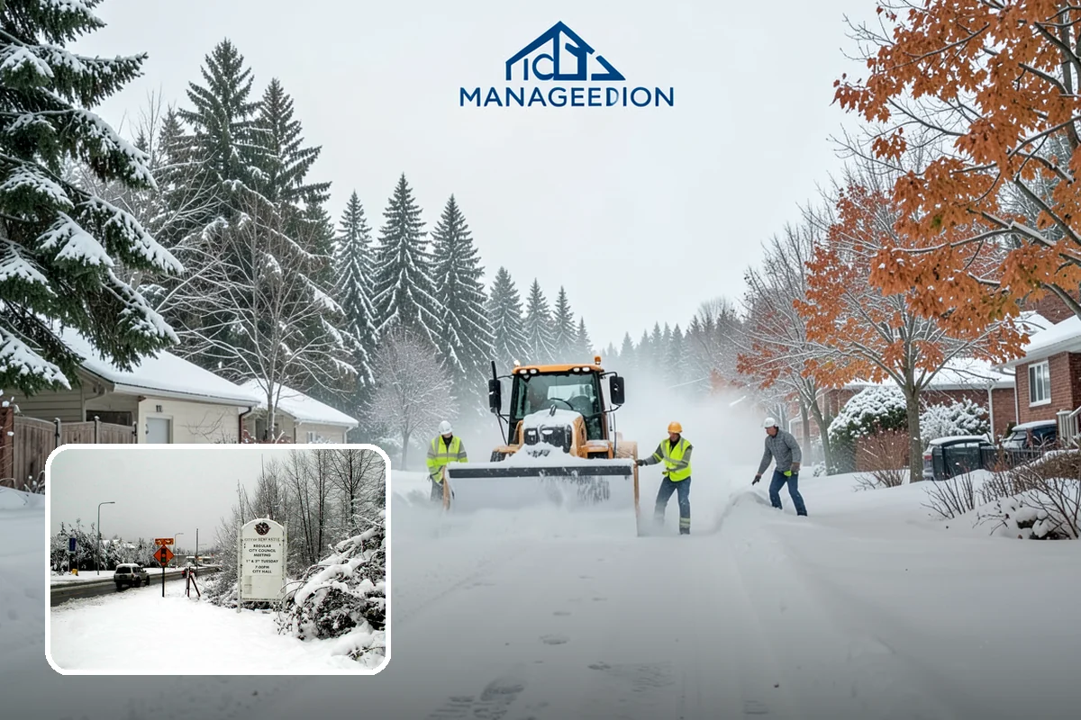 Walk-Behind Snow Blowing in Newcastle, King County, WA - Precise clearing of sidewalks and entries