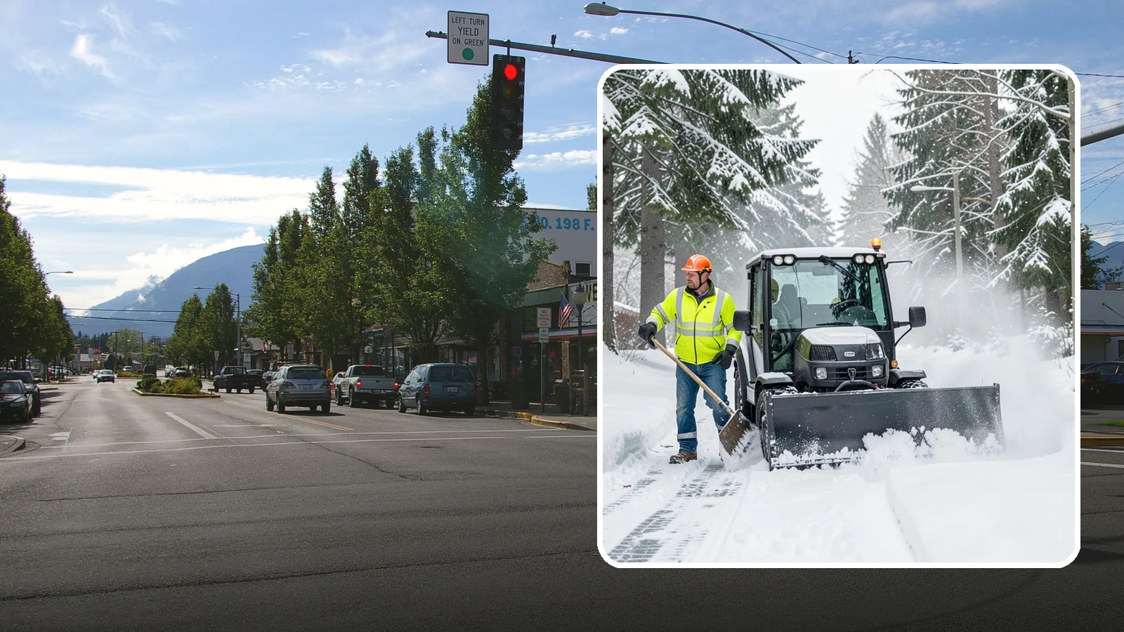 Walk-Behind Snow Blowing in North Bend, King County, WA - Our walk-behind blowers handle sidewalks, entryways, and tight spaces where precision matters most.