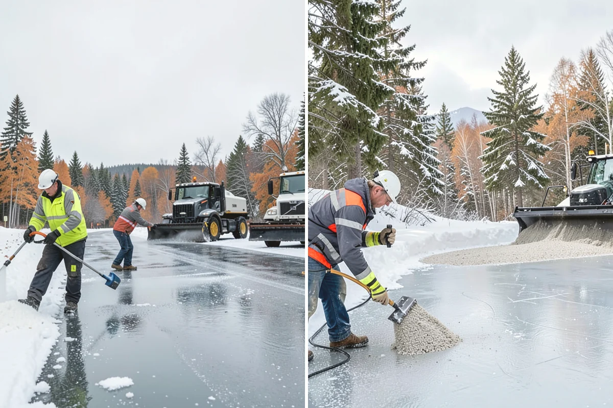 Walk-Behind Snow Blowing in North Bend, King County, WA - Map pedestrian routes and priority entries