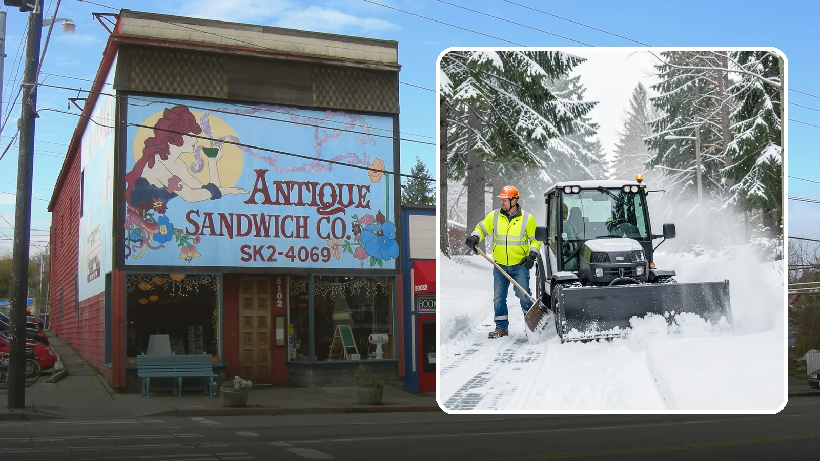 Walk-Behind Snow Blowing in Ruston, Pierce County, WA - Our walk-behind blowers handle sidewalks, entryways, and tight spaces where precision matters most.