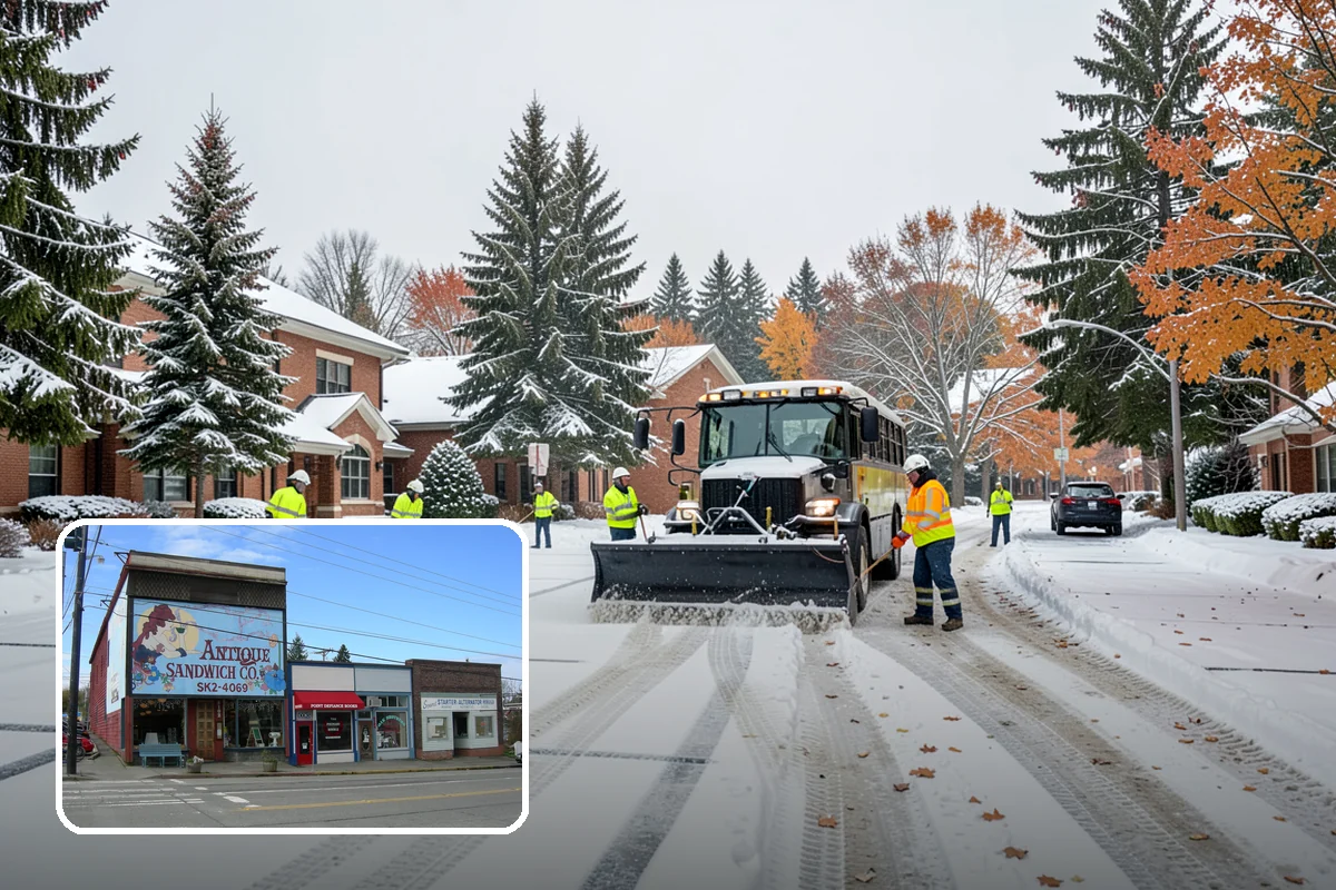 Walk-Behind Snow Blowing in Ruston, Pierce County, WA - Precise clearing of sidewalks and entries