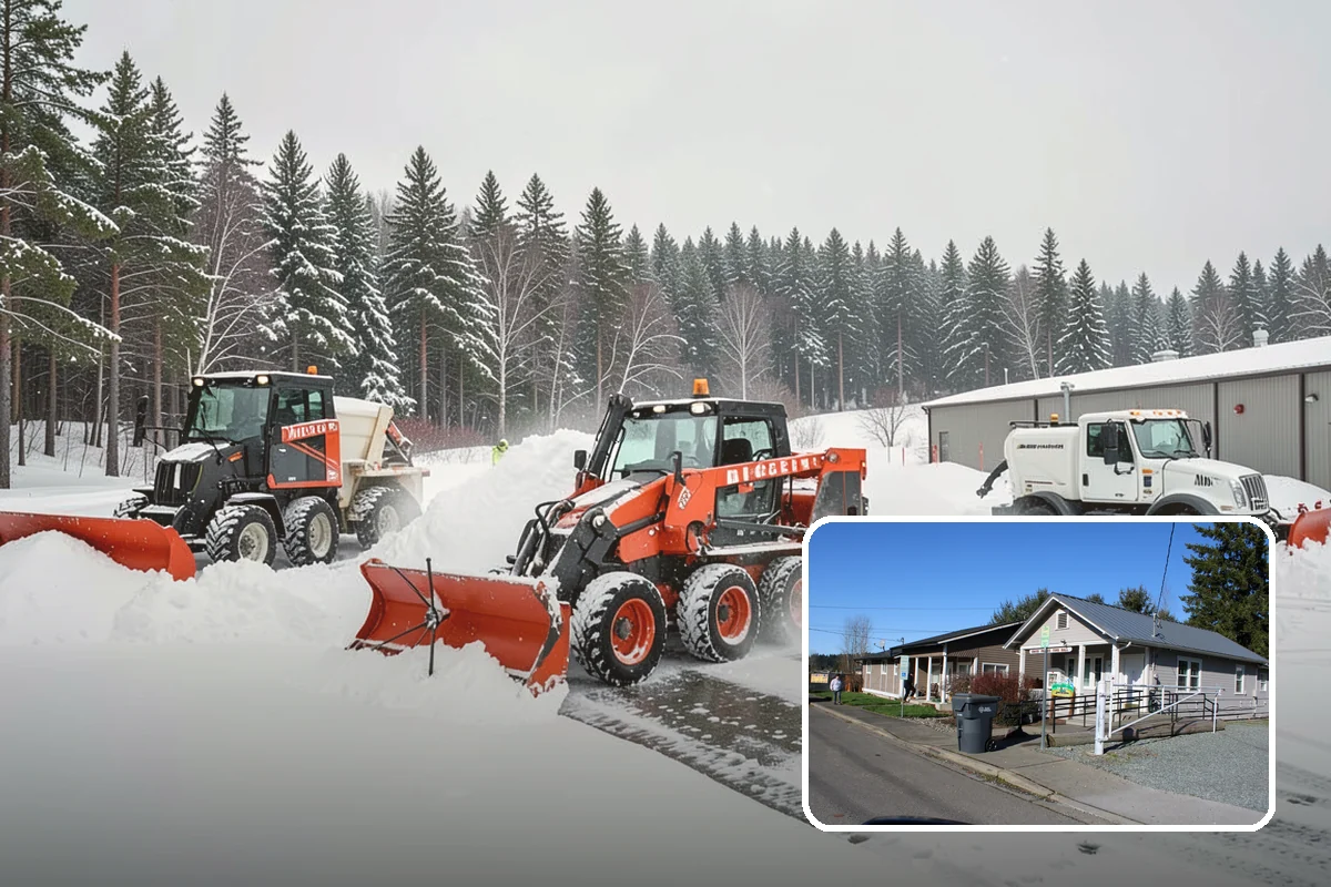 Walk-Behind Snow Blowing in South Prairie, Pierce County, WA - Precise clearing of sidewalks and entries