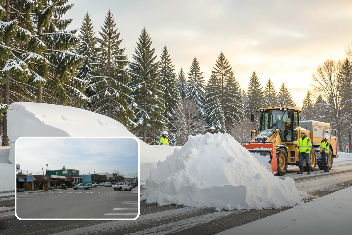 Walk-Behind Snow Blowing in Stanwood, Snohomish County, WA - Precise clearing of sidewalks and entries