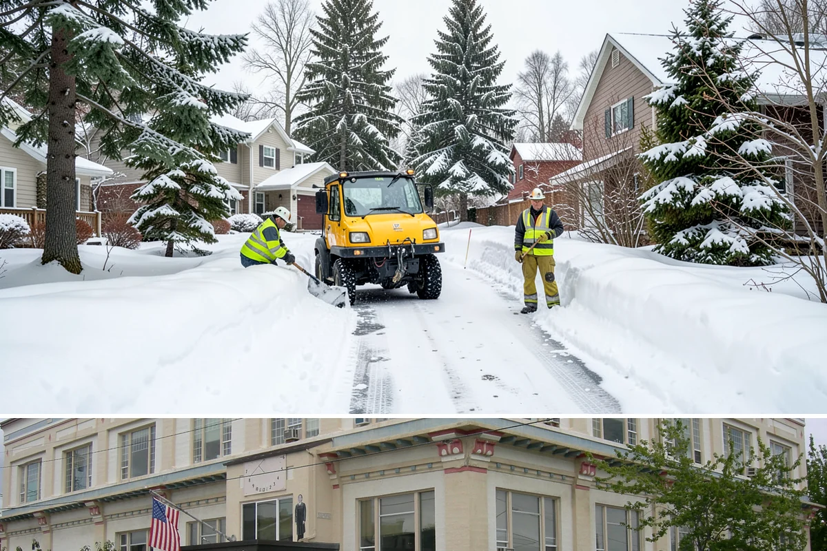 Walkway Deicing in Anacortes, Skagit County, WA - Deice walkways at the first sign of refreeze each morning through the lowland cold season, generally December into February.