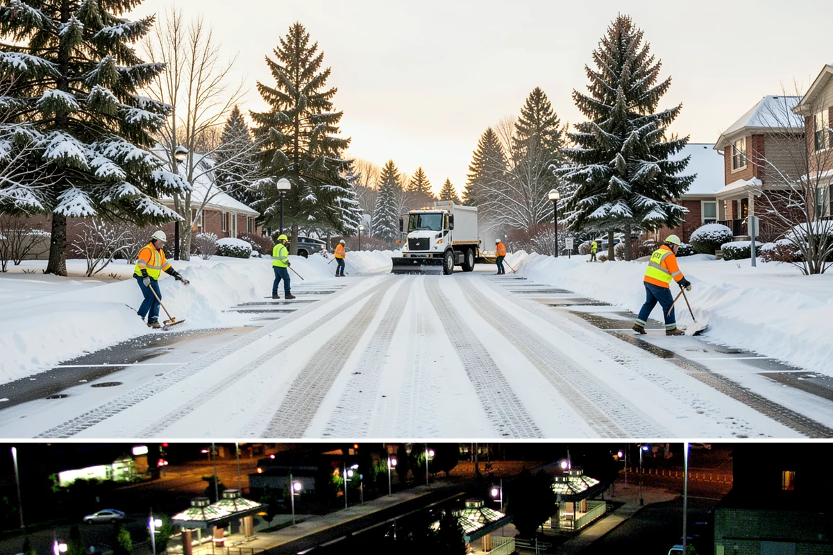 Walkway Deicing in Auburn, King County, WA - Deice walkways at the first sign of refreeze each morning through the lowland cold season, generally December into February.