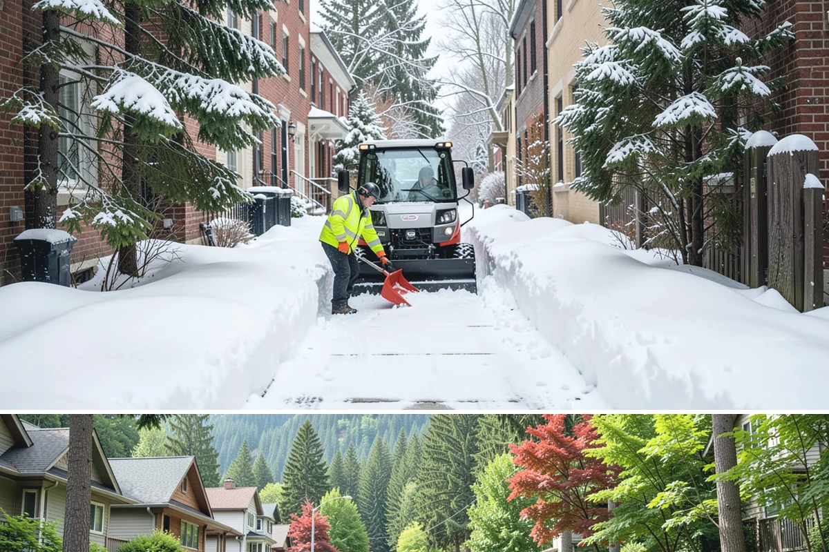 Walkway Deicing in Darrington, Snohomish County, WA - Deice walkways at the first sign of refreeze each morning through the lowland cold season, generally December into February.