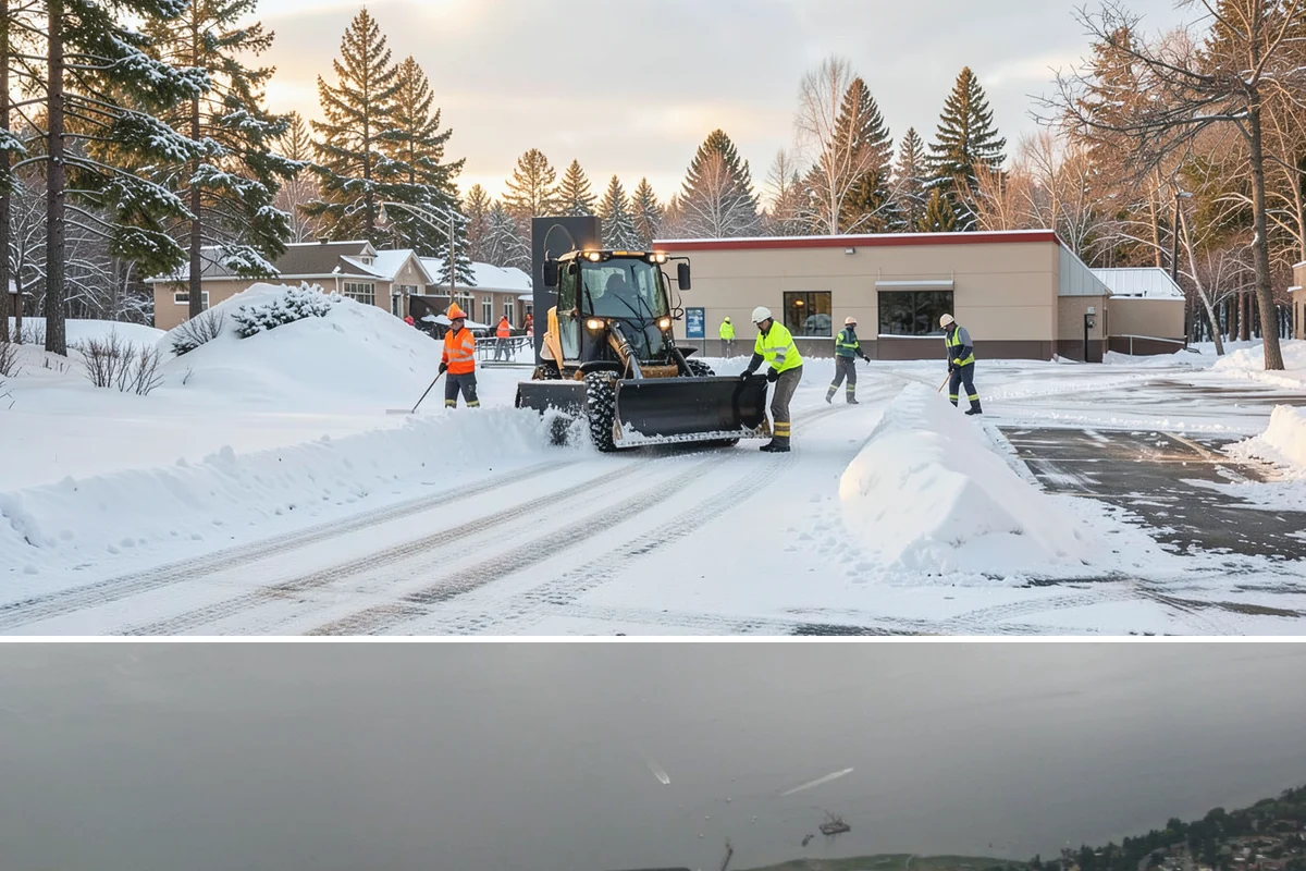 Walkway Deicing in Des Moines, King County, WA - Deice walkways at the first sign of refreeze each morning through the lowland cold season, generally December into February.