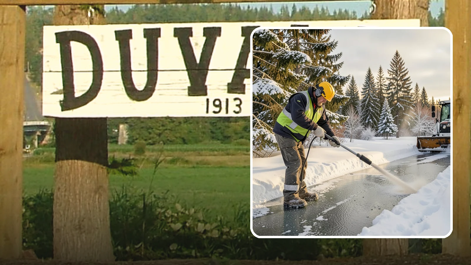 Walkway Deicing in Duvall, King County, WA - Deicing of walkways and paths to eliminate the slick film that forms on the routes people use most.