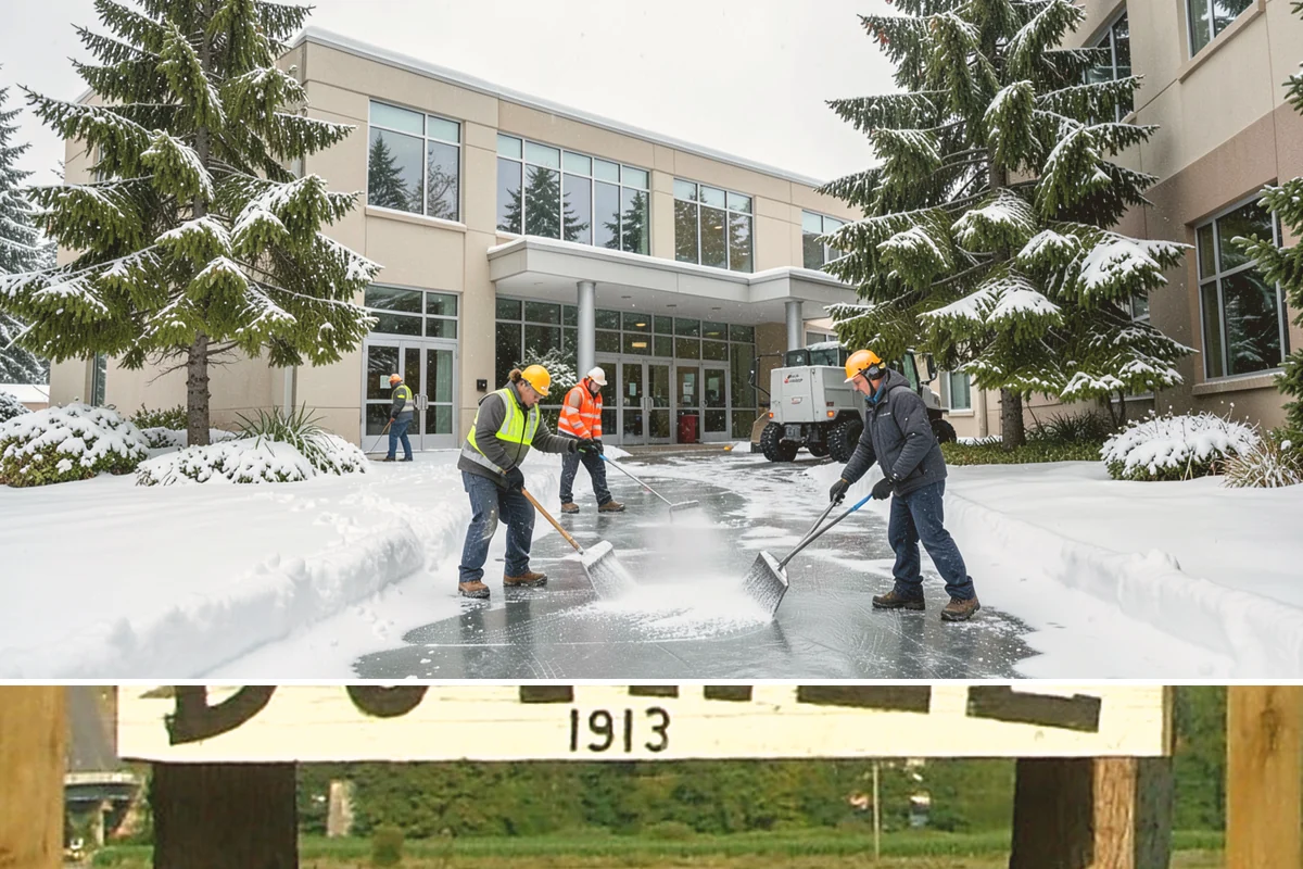 Walkway Deicing in Duvall, King County, WA - Deice walkways at the first sign of refreeze each morning through the lowland cold season, generally December into February.