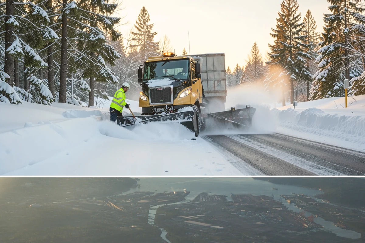 Walkway Deicing in Fife, Pierce County, WA - Deice walkways at the first sign of refreeze each morning through the lowland cold season, generally December into February.