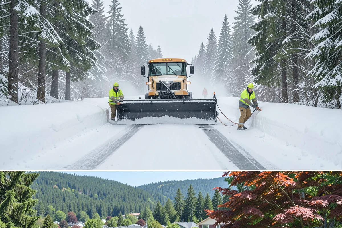 Walkway Deicing in Index, Snohomish County, WA - Deice walkways at the first sign of refreeze each morning through the lowland cold season, generally December into February.