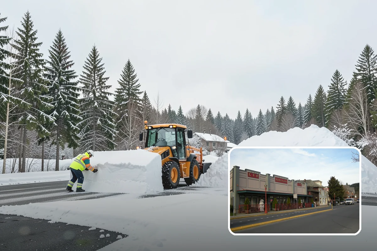 Walkway Deicing in Issaquah, King County, WA - Removes the slick film on the highest-traffic routes