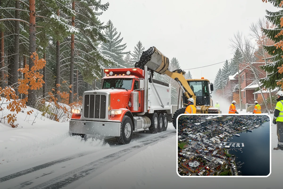Walkway Deicing in Kirkland, King County, WA - Removes the slick film on the highest-traffic routes