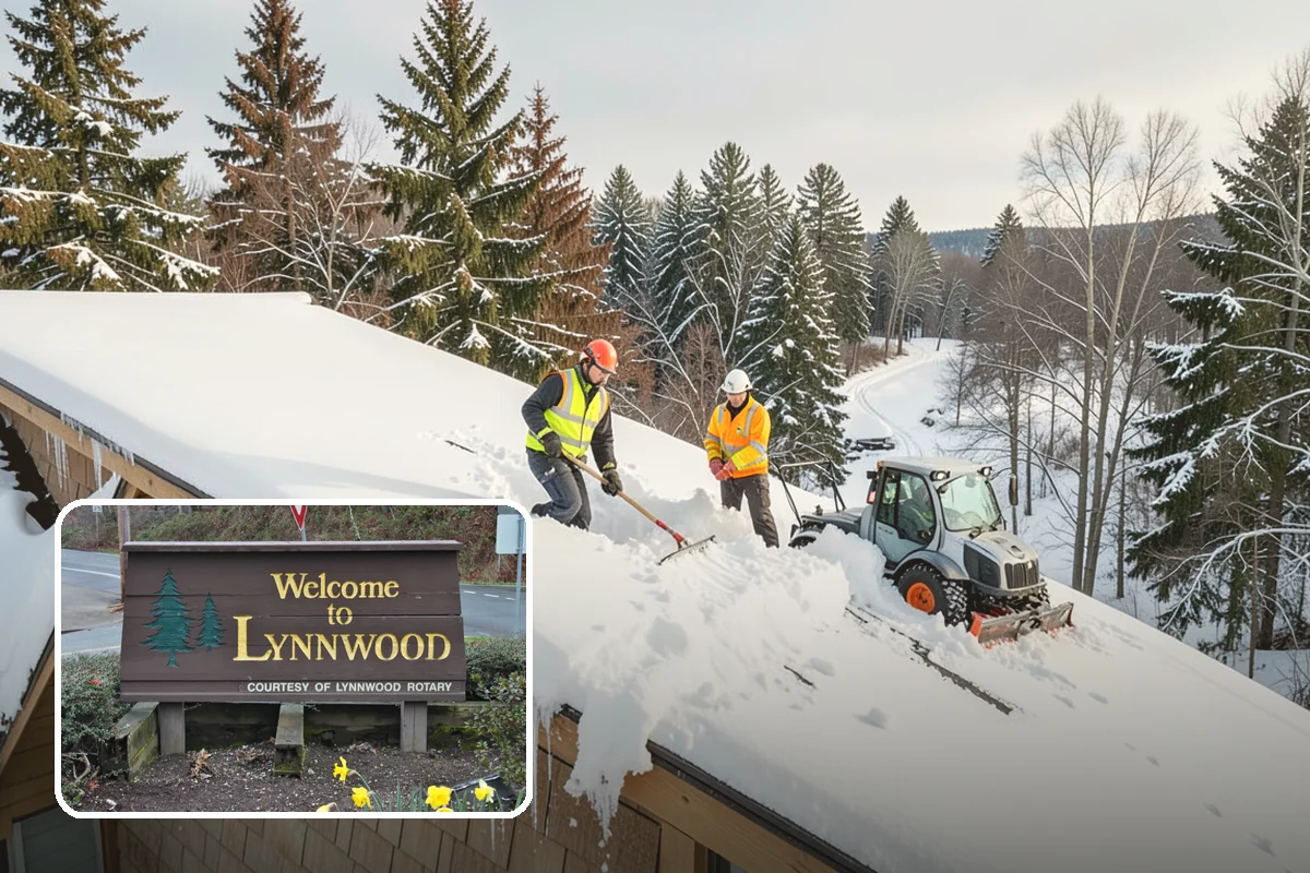 Walkway Deicing in Lynnwood, Snohomish County, WA - Removes the slick film on the highest-traffic routes