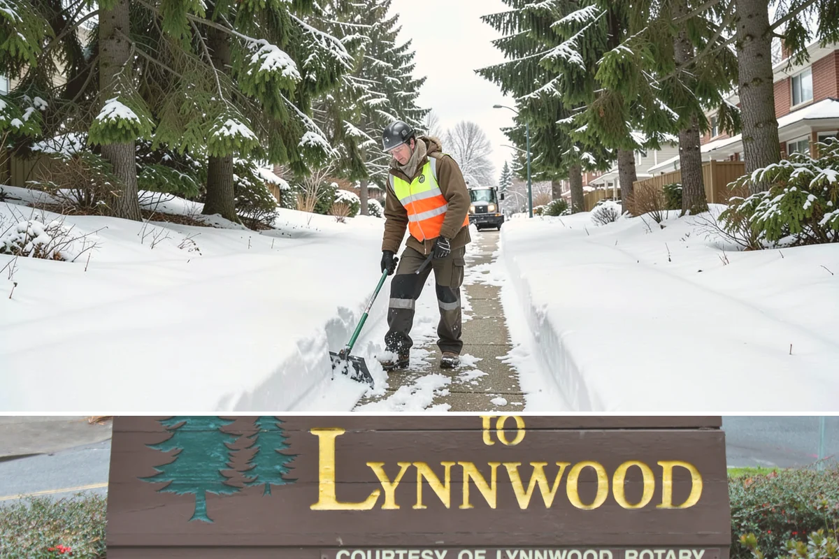 Walkway Deicing in Lynnwood, Snohomish County, WA - Deice walkways at the first sign of refreeze each morning through the lowland cold season, generally December into February.