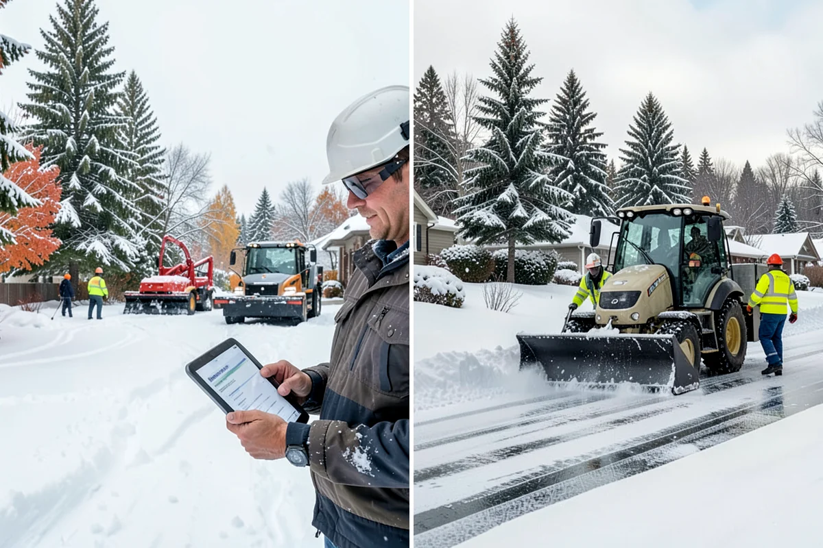 Walkway Deicing in Sedro-Woolley, Skagit County, WA - Walk the route and note shaded, refreeze-prone sections
