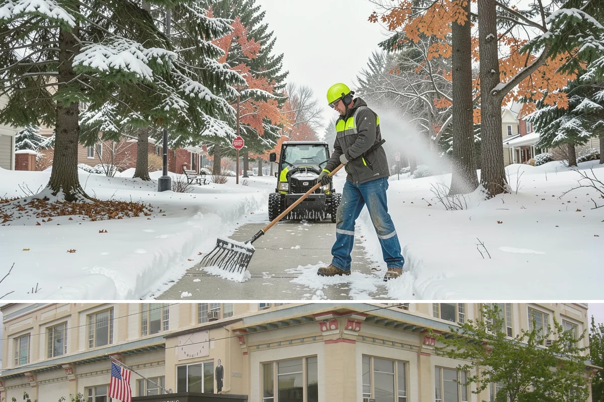 Walkway Snow Removal in Anacortes, Skagit County, WA - Arrange coverage in autumn so your garden paths are on our list before the first foothill freeze reaches the lowlands.