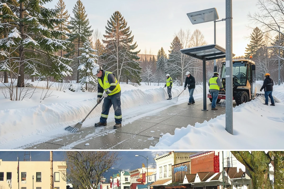 Walkway Snow Removal in Arlington, Snohomish County, WA - Arrange coverage in autumn so your garden paths are on our list before the first foothill freeze reaches the lowlands.
