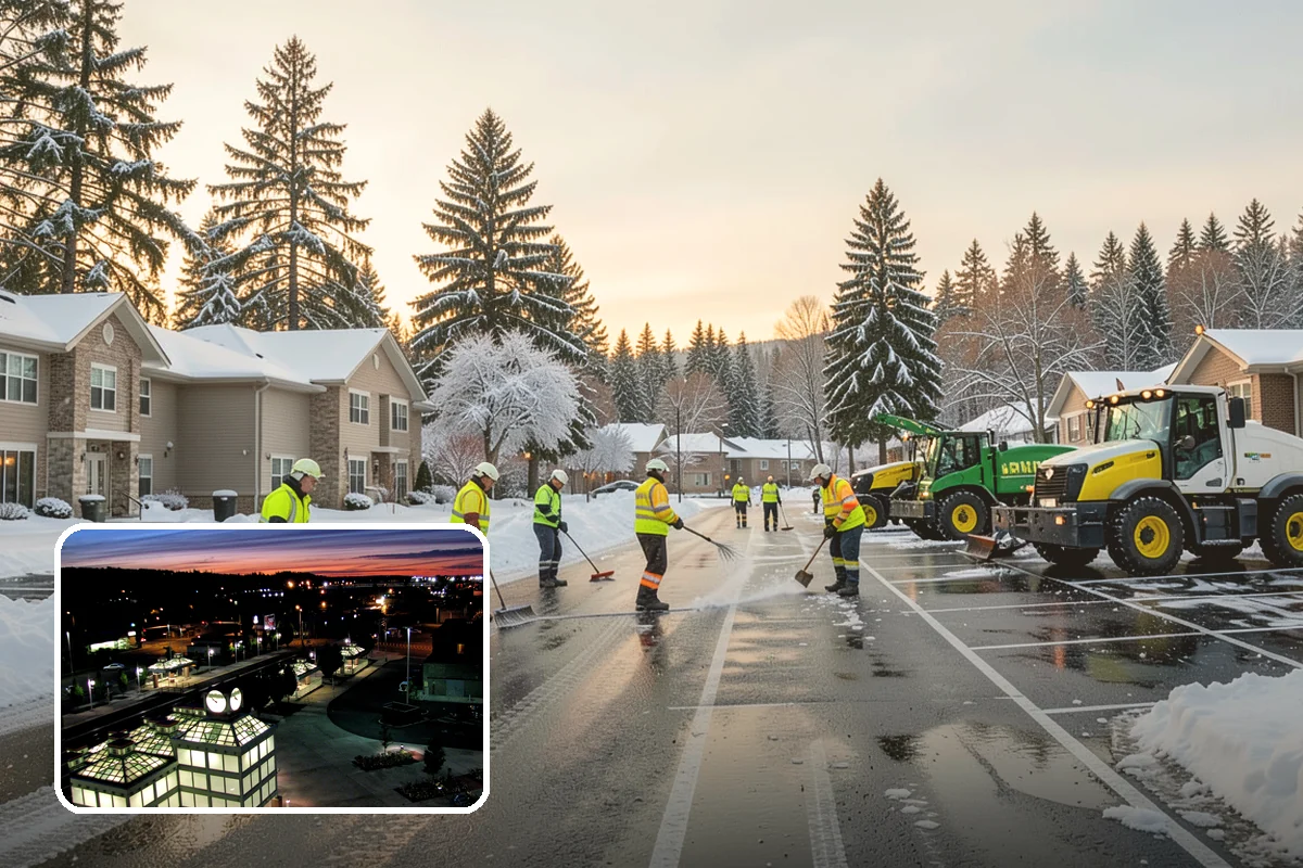Walkway Snow Removal in Auburn, King County, WA - Preserves delicate paver and stamped surfaces from equipment damage
