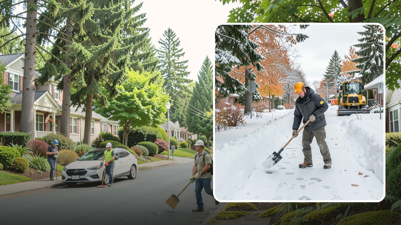 Walkway Snow Removal in Beaux Arts Village, King County, WA - We clear the private paths that connect your gate, garden, and doors so every route through your yard stays usable.