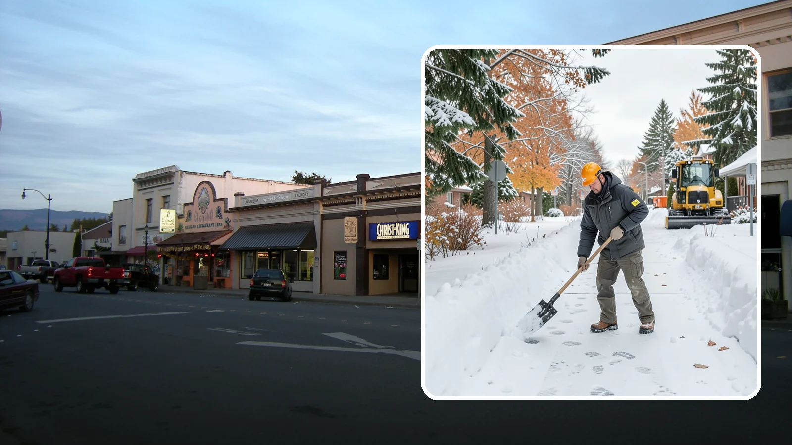 Walkway Snow Removal in Burlington, Skagit County, WA - We clear the private paths that connect your gate, garden, and doors so every route through your yard stays usable.
