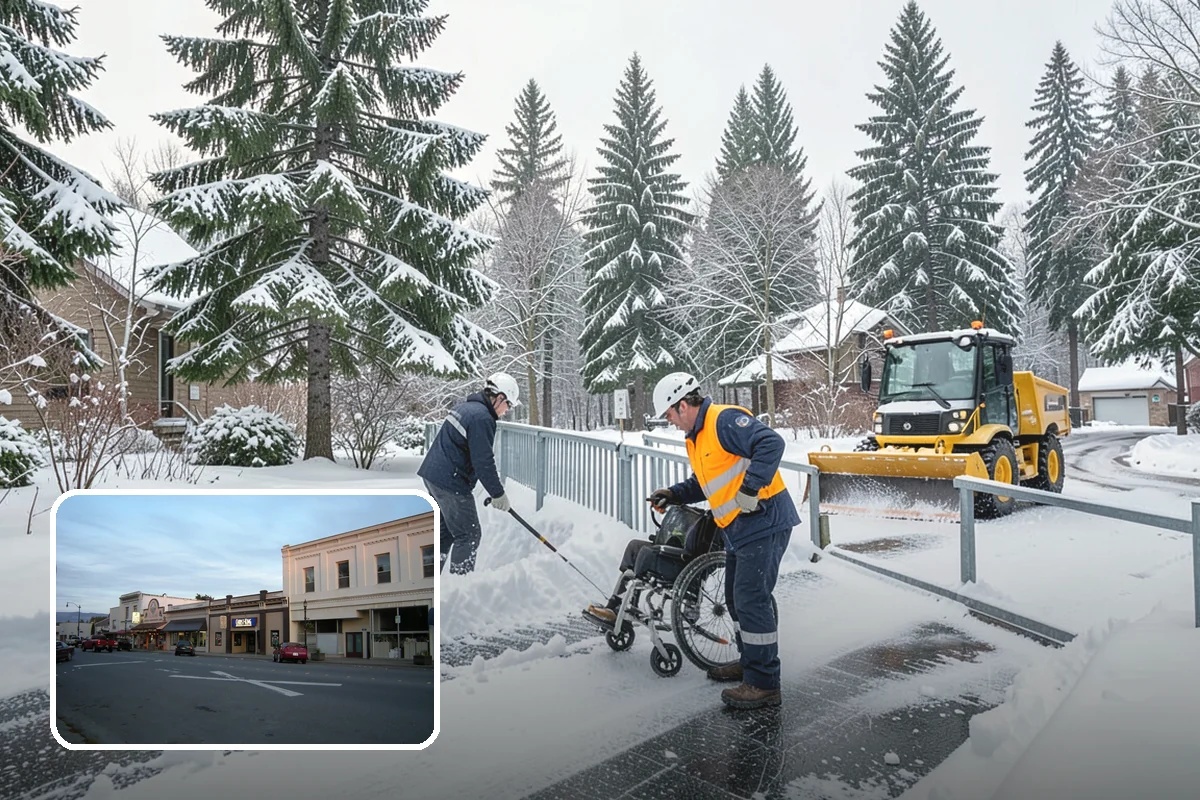 Walkway Snow Removal in Burlington, Skagit County, WA - Preserves delicate paver and stamped surfaces from equipment damage