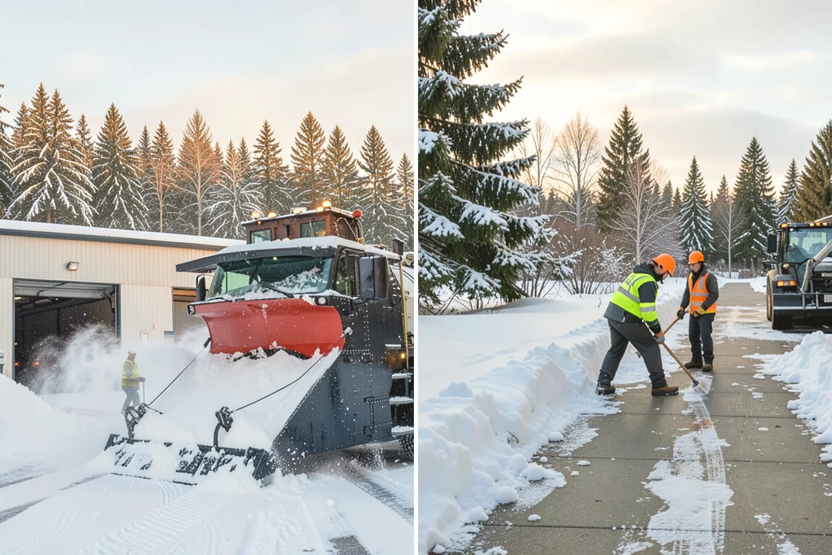 Walkway Snow Removal in Burlington, Skagit County, WA - We walk the property to map every connecting path