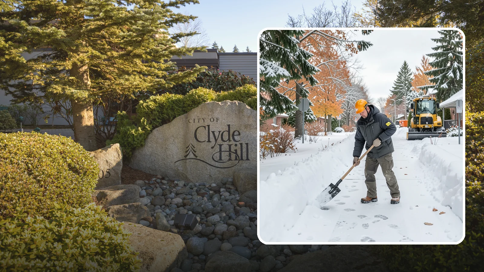 Walkway Snow Removal in Clyde Hill, King County, WA - We clear the private paths that connect your gate, garden, and doors so every route through your yard stays usable.